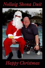Eric with Santa